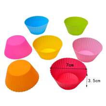 Divisor de Lancheira de Silicone, Formas de Cupcake de Silicone, Copos de Silicone para Muffin, Acessórios de Bento Box para Crianças, Formas de Cupcake Reutilizáveis, Formas de Cozimento Resistentes a Altas Temperaturas, Adequadas para Forno e Fritadeira Elétrica, Suprimentos de Cozinha e Escola, Itens Essenciais Escolares, Volta às Aulas