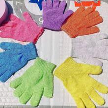 5/8/16pcs Exfoliating Shower Gloves, Mitt Washcloth Bath Gloves For Shower, Double Sided Exfoliating Gloves, For Spa, Massage And Body Scrubs, Body Scrubber Bathing Accessories (Random Colors) - Multicolor - View 4
