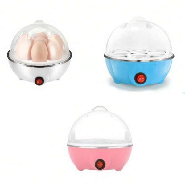 Cozedor de Ovos Elétrico a Vapor Cozinha Portátil Prático e Rápido NOVEVE