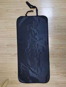 1 件通用防水、防污、防爪黑色宠物汽车座椅套，带通风功能，适用于狗、猫和小动物，牛津布防污垫，适用于前排座椅和副驾驶座椅