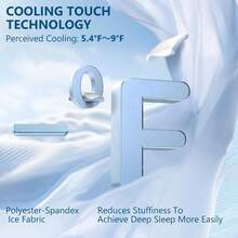 Cooling Memory Foam Pillows, Cervical Neck Pillow For Neck Pain Relief, Soft And Cooling For Back Side Sleeper Pillow With Two-Sided Reversible, Fits The Face Perfectly, Home Bed Pillows Cooling Gel Cervical Neck Pillow - Deep Sleep Ergonomic Cooling Pillow For Neck Pain Relief - 灰色 - 查看 8