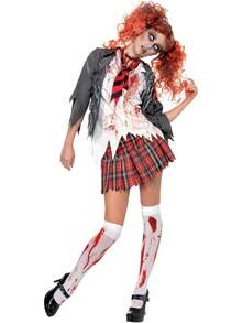 Smiffys Zombie Schoolgirl Adult Women's Costume