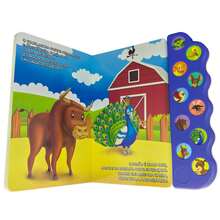 Children's Sound Book Blu Editora The Sound Of The Farm - 牛朋友們 - 查看 3