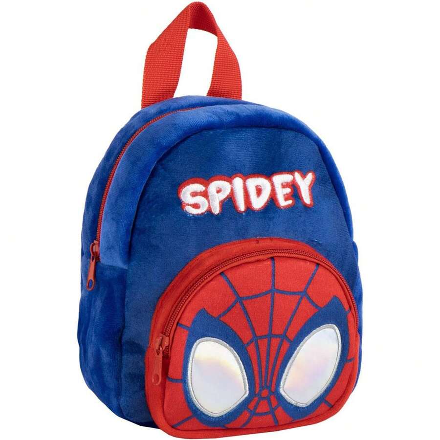 Cerdá Nursery Backpack For Boys And Girls - Kids Size With Adjustable Straps - Lightweight, Comfortable Backpack - Ideal For Daycare, Preschool Or Outings - Fun Animated Character Designs ⚫ FREE Shipping ✅ Delivery 24/48h To Spain (Peninsula) - Spidey. - View 1