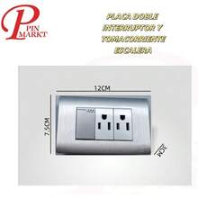 Duplex Contact Plate, Single Switches, Double Switch, Switch With Contact, - 030453 - View 1