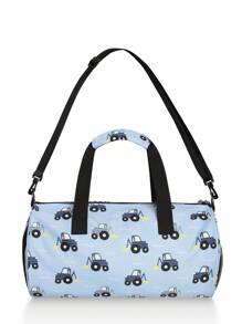 Bolsa de Viagem Fitness Infantil, ideal para balé, dança, ginástica, viagens, fins de semana, pernoites, ioga, escola, jardim de infância, natação, esportes, camping, caminhadas e diversas atividades ao ar livre. Design espaçoso para atender facilmente a todas as necessidades do seu filho, leve para garantir que ele não se sinta sobrecarregado, bolsa de viagem de lazer.