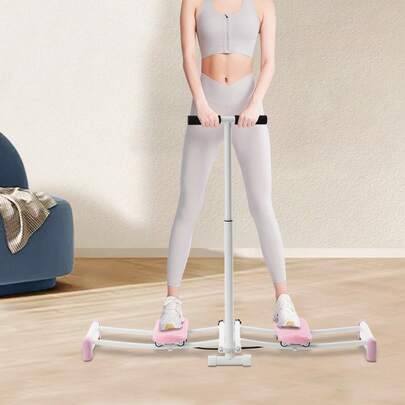 Postpartum Pelvic Floor Muscle Repair Strengthening Training Device Women With Yoga Tension Band, Weight Loss Thin Legs Kegel Exercises, Ski Practice, Hip Trainer With Adjustable Rods