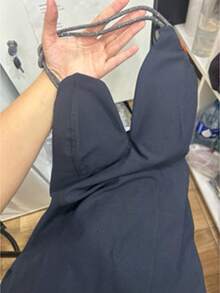 vestido pixel chocomel  Simples    Costas nuas / sem costas    Casamento festa mid