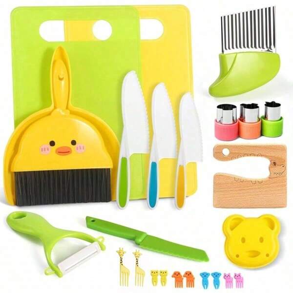 Children's Plastic Knife Early Education Plastic Serrated Cake Knife Fruit Knife Kindergarten Children's Plastic Fruit Knife