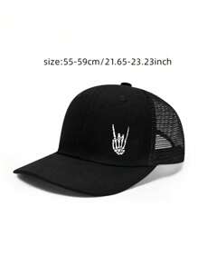1 pièce Casquette de baseball réglable unisexe pour chauffeur de camion, convient pour le port quotidien, les voyages extérieurs, la randonnée, les cadeaux, les vacances, les fêtes