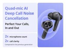 Realme Buds T200 Lite，真无线入耳式耳机，12.4mm动圈单元，长达48小时续航，45毫秒延迟，降噪(ENC)，无线5.4，圣诞礼物/赠品