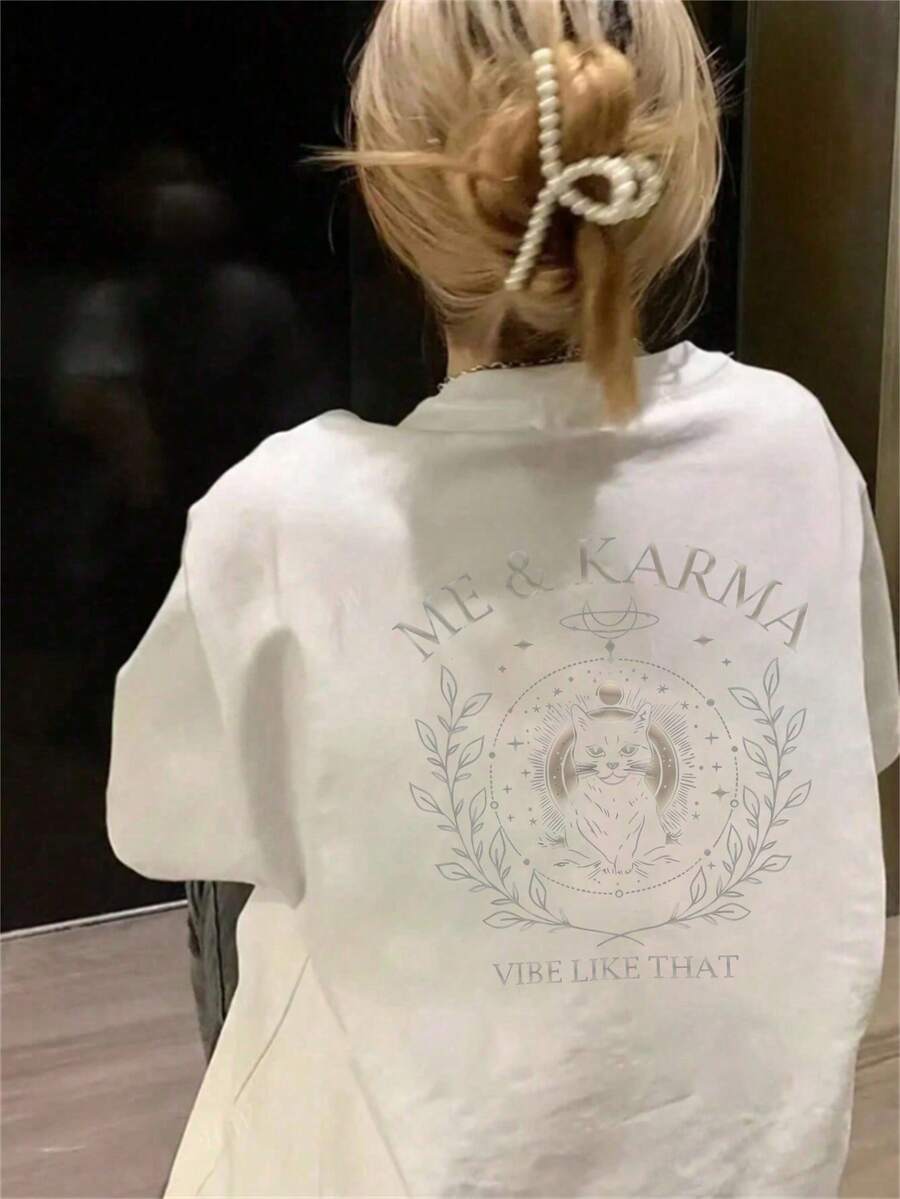 Women T-Shirts - 白色 - 查看 1