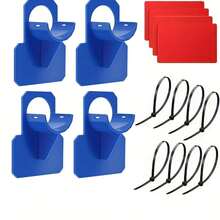 4Pcs Swimming Pool Pipe Holders, Pool Accessories, Pool Hoses For Above Ground Pools, Designed To Fit On Intex Pools - Prevent Pipe Sagging, Improve Pool Hoses Lifespan (Pipe Bracket), Beach Essentials, Beach Accessories, Pool Float