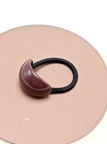 1/4 Stücke Damen Acryl Ovale Scrunchies im, modische Haargummis für elegante Dutt, geeignet für den täglichen Gebrauch