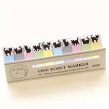 150pcs/Pack Cute Cat Theme Sticky Notes - Essential For Bookmarks And Memos, Office Supplies