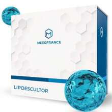 LIPOESCULTOR MESOFRANCE - Coctel para reducción de grasa - 1 blíster con 10 Unidades de 5ml - Albaricoque - Ver 1