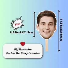 Pet Face On Stick, Face On A Stick, Custom Head Photo Booth Prop, Cat Cut Out, Pet Head Cutout, Photo Booth Props, Christmas Gift, Christmas Decor, Thanksgiving Gift, New Year Gift, Party Decor - Multicolor - View 5