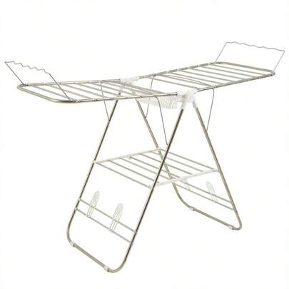 Tendedero plegable y ajustable, hormas para zapatos, para secar camisas y toallas en interiores