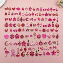 20/50/100 pièces Série or rose Assortiment aléatoire - Fournitures d'artisanat pour bijoux et accessoires faits main