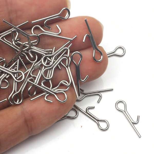 Pêche Appât Clou Spike Crochet Connecteur Aiguille Leurre Souple Fixe Verrouillage