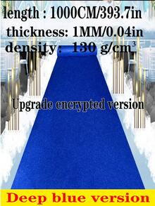 1pc Disposable Aisle Carpet 78.74in/196.85in/393.7in, Navy Blue, Light Blue, Red, Black And White Aisle Carpet, Floor Mat, Event Party, Wedding Opening Ceremony, Celebration Aisle Carpet, Welcome Mat For Stage Full Coverage, Outdoor Commercial Carpet, Fashion Show Runway Carpet - Non-Slip Runway Carpet, Event/Wedding/Photography Use - Multicolor - View 22