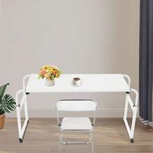 Bedtafel op wielen, in hoogte verstelbaar/breedte verstelbaar Bedtafel, Mobiel bureau met wielen Verzorgingstafel, Laptoptafel Nachtkastje Nachtkastje - Wit - Bekijken 10