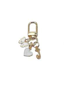 Personalised Heart Charm With Initials & Gift Message / Love Letter | Heart Keyring Accessory | Custom Bag Pendant | Gift, Keychain, Unique Mobile Phone Accessories, Simple Design, Suitable For Women's Wallets And Mobile Phone Accessories, Giving To Friends, Family, Girlfriends, Outdoor Accessories, Party Accessories, Gifts, Souvenirs, Women's Bag Pendant, Car Pendant, Women's Girl Gift - Multicolor - View 13