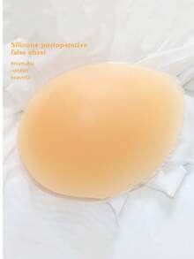 CT Droplet Shaped Silicone Breast Prosthesis False Chest After Breast Surgery - Apricot - View 2