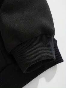 女士休闲心形印花落肩运动衫