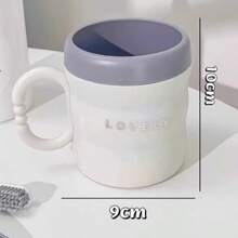 1 Stück Zahnbürstenhalter Set, Spülbecher, Reise-Badezimmerbecher, Zahnbürstenbecher, tragbarer Zahnbürstenbecher (nur Spülbecher, ohne Zahnbürste)