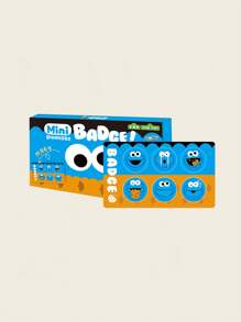 Hasbro 1 Pc Sesame Street Mini Badge Blind Box - Cute Badges For Backpacks And Clothes, Great Gift For Friends, Dress Accessories Pin (Random Delivery)