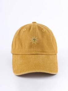 قبعة بيسبول للاستخدام خارج المنزل بشكل الشمس، ذات طراز كلاسيكي مشتت للمياه ومحايد، قابلة للتعديل والتهوية، قبعة صيف أنيقة للنساء ذات حافة منحنية، مناسبة لالاستخدام اليومي والسفر