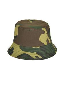 1頂迷彩印花漁夫帽,休閒風格 - 彩色 - 查看 4