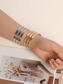 2件套女士时尚简约手镯套装