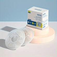 2pcs/Pack Soft Silicone Breast Shield, Breast Milk Collector& Nipple Protectors, Breast Shell, Reusable Nursing Pad Nursing Cup,Portable Travel Milk Saver For Breastfeeding - Clear - View 2