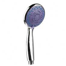 Shower Faucet Set, Chrome Sink, Shower Head, Shower Mixer, Faucet Handle Set, Faucet - Silver - View 8