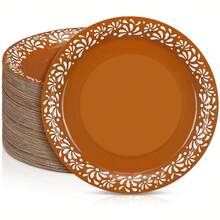 10 buc/20 buc/40 buc farfurii de hârtie Mexicanos de 9 inch, decorațiuni pentru petrecere de ziua de naștere, veselă pentru masă, farfurie de cină mexicană de 9 inch, farfurii din teracotă cu flori, farfurii din lut și ceramică, accesorii pentru petrecere Baby Shower, decorațiuni pentru petrecere de ziua de naștere, nuntă, toamnă