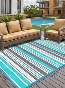 Waterproof Reversible Outdoor Rugs: Perfect For Patio, Camping, RV, Picnic, Backyard, Deck, Balcony, Porch, Beach, And Garden Decoration