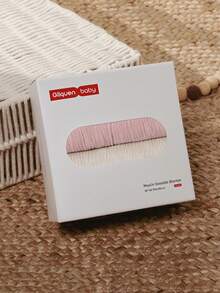 GLLQUEN BABY 2件組中性棉紗包巾，新生兒包被，大尺寸 40 X 38 英吋，柔軟透氣，適合男嬰女嬰，可包裹口鼻與手部 - 淺粉色 - 查看 4