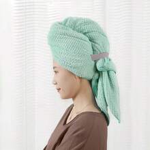 1 件超细纤维毛巾超大包裹速干毛巾包裹带松紧带，超吸水柔软毛巾包裹头巾，海滩必需品，海滩配件，泳池浮具