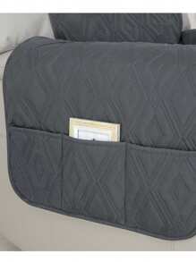 1seater Water Repellent Relax Recliner Covers For Hotel Home Quilted Armchair Slipcovers Pet Sofa Seat Cover With Elastic Strap Home Decor