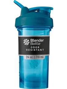 BlenderBottle Shaker Bottle Pro Series Protein Shakes And Pre Workout, 28-Ounce, Black (Pack Of 1) - 海洋藍 - 查看 1