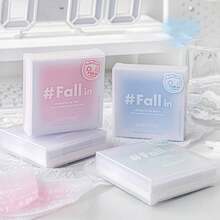 1 件腮红记事本，渐变硫酸纸笔记本，多功能学习记事本，学校用品，返校 - 彩色 - 查看 12