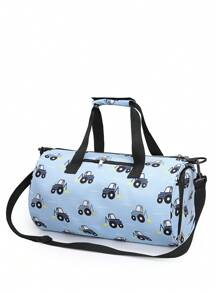 Bolsa de Viagem Fitness Infantil, ideal para balé, dança, ginástica, viagens, fins de semana, pernoites, ioga, escola, jardim de infância, natação, esportes, camping, caminhadas e diversas atividades ao ar livre. Design espaçoso para atender facilmente a todas as necessidades do seu filho, leve para garantir que ele não se sinta sobrecarregado, bolsa de viagem de lazer.