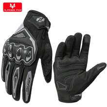 ALPINES FOX Motorcycle Gloves Men Women Touchscreen Anti-Slip Motorbike Cycling Outdoor Riding Summer Breathable Moto Racing Gloves