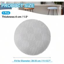 Stool Covers Round Elastic Bar Stool Covers Washable Stool Cushion Slipcover Stretchy Bar Chair Seat Cover For 1114 Inch Chair Grey - Grey - View 2