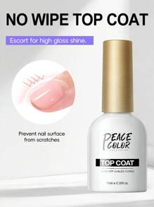 peacecolor 11 piezas Juego de puntas de uñas - 240 piezas Puntas de uñas postizas de cobertura completa - Puntas de uñas mates y transparentes, Puntas de extensión de uñas falsas cuadradas y almendradas cortas, Esmalte de gel translúcido de color rosa nude de 10 ml, Mini lámpara UV/LED, Top Coat de 10 ml, Pegamento para uñas, Herramientas y suministros para uñas para diseño de salón DIY, regalo de Navidad para mujeres