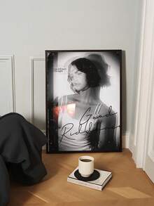 1PC Album Poster, Canvas Print Poster, Music Art Poster, Stylish Wall Art, Music Wall Art, Wall Decoration, Gift For Music Lovers, Bedroom Living Room Office Wall Decoration, No Frame