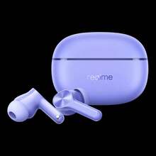 Realme Buds T200 Lite，真无线入耳式耳机，12.4mm动圈单元，长达48小时续航，45毫秒延迟，降噪(ENC)，无线5.4，圣诞礼物/赠品