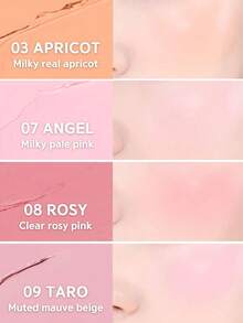 Bbia Downy Cheek 07 DOWNY ANGEL, Rosa Beige, Textura de terciopelo, Rubor difuminado de peso ligero, Efecto de enfoque suave, No apelmazado, resistente al sudor, Se aplica fácilmente con solo un toque ligero, No se aglomera, Compacto y portátil, Adecuado para maquillaje de oficina y maquillaje casual, Adecuado para piel grasa, Cosméticos coreanos, 3.5g/0.12oz - 07 ÁNGEL DOWNY - Ver 2